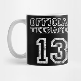 Birthday Official Teenager  13 Years old Girl Mug